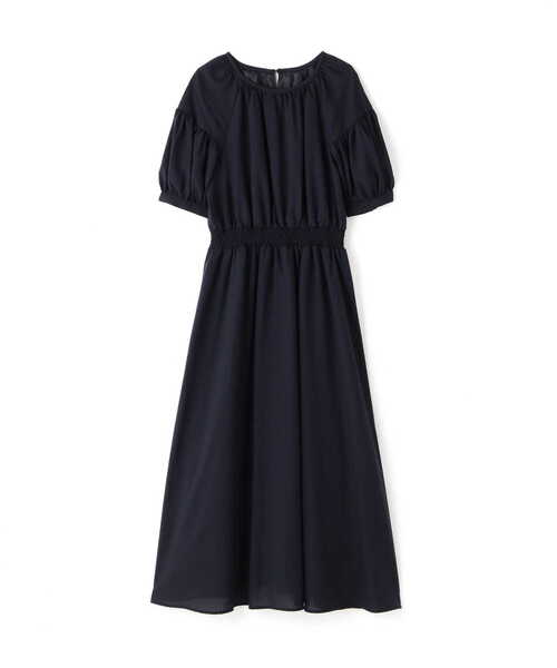 「NATURAL BEAUTY BASIC」 半袖ワンピース MEDIUM ブラウン レディース_画像9