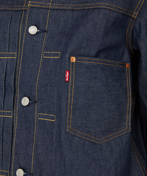 k*n様 リーバイス(R) 別注 TYPE１ リジッド トラッカージャケット Levi's（リーバイス） デニムジャケット gジャン Levi's(R