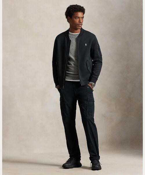 POLO RALPHLAUREN ダブルニット ボンバージャケット セットアップ POLO RALPH LAUREN（ポロ・ラルフローレン） ブルゾン アウター ダブル