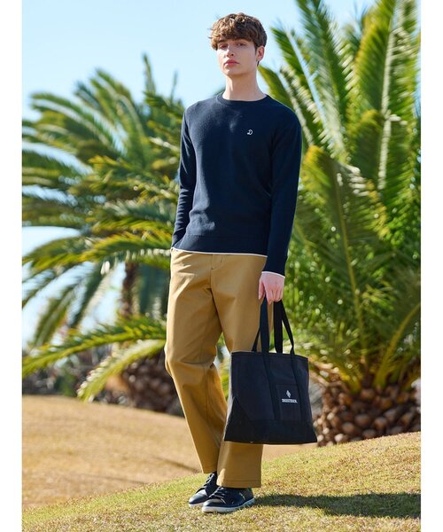 「DRESSTERIOR」 長袖ニット 90 グレー メンズ_画像5