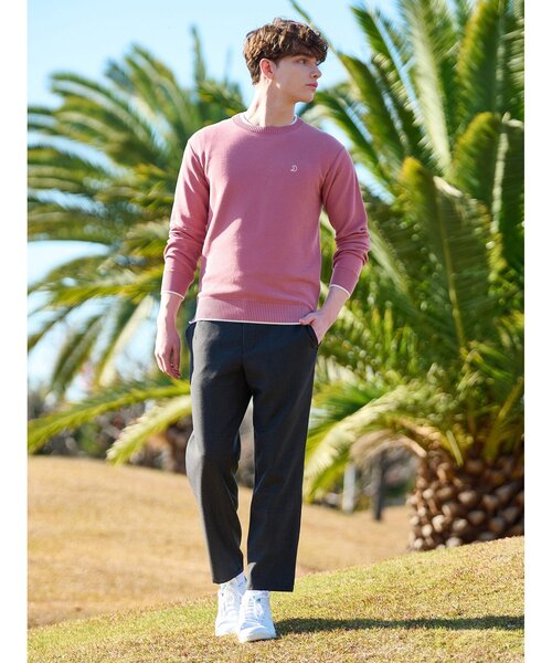 「DRESSTERIOR」 長袖ニット 90 グレー メンズ_画像9