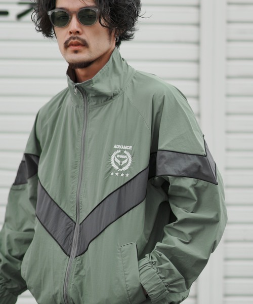 「improves」 ナイロンブルゾン MEDIUM チャコールグレー メンズ_画像8