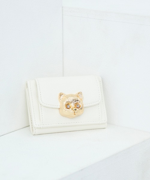 PAUL &JOE sister ねこ ミニ財布 PAUL & JOE ACCESSOIRES（ポールアンドジョーアクセソワ） 財布 PAUL