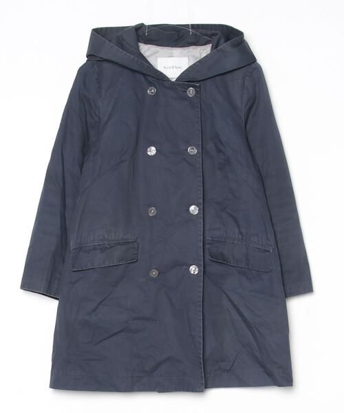 SPICK AND SPAN ネイビー コート サイズ38 スピック＆スパン Spick & Span TICCA / ティッカ 別注ピーコート