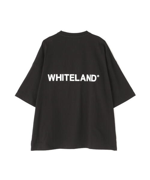 「WHITELAND」 長袖Tシャツ L ホワイト メンズ_画像2