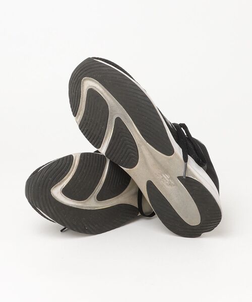 「New Balance」 ローカットスニーカー 25.0cm ブラック×ホワイト メンズ_画像3