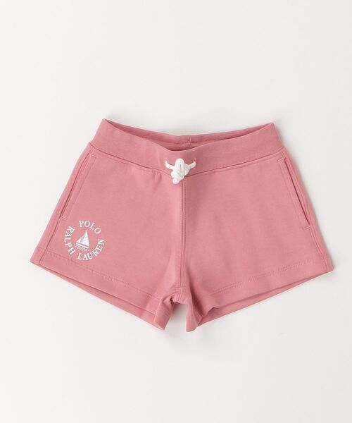 パンツ セールボート ロゴ ダブルニット ショートパンツ キッズ 子供服 女の子の画像