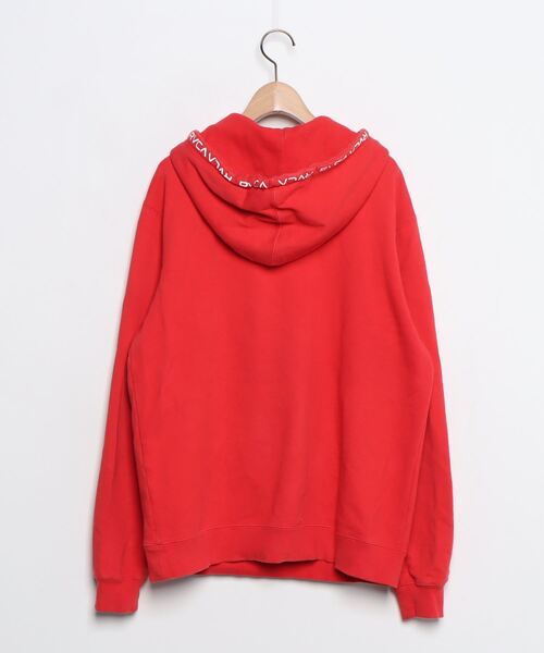 RVCA（ルーカ） プルオーバーパーカー S レッド メンズ : ZOZOTOWN 