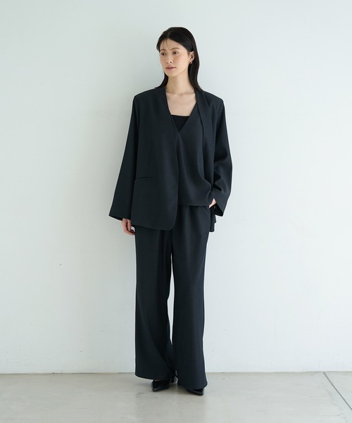 meilmada セットアップ ジャケット×ベスト×パンツ 3点SET レディース