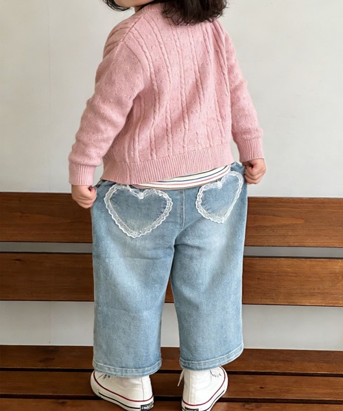 aimoha（アイモハ） パンツ 「aimoha-KIDS-」キッズ ハートポケット
