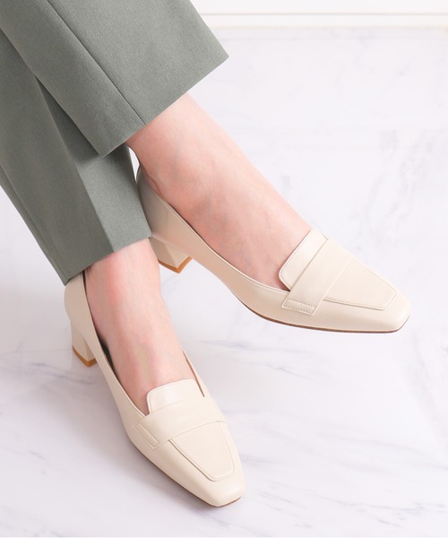 「artemis by DIANA」 パンプス 25.0cm ダークベージュ レディース_画像4