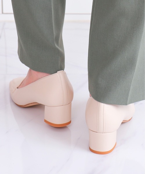 「artemis by DIANA」 パンプス 25.0cm ダークベージュ レディース_画像7