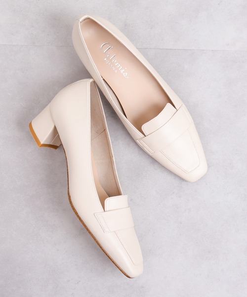 「artemis by DIANA」 パンプス 25.0cm ダークベージュ レディース_画像8