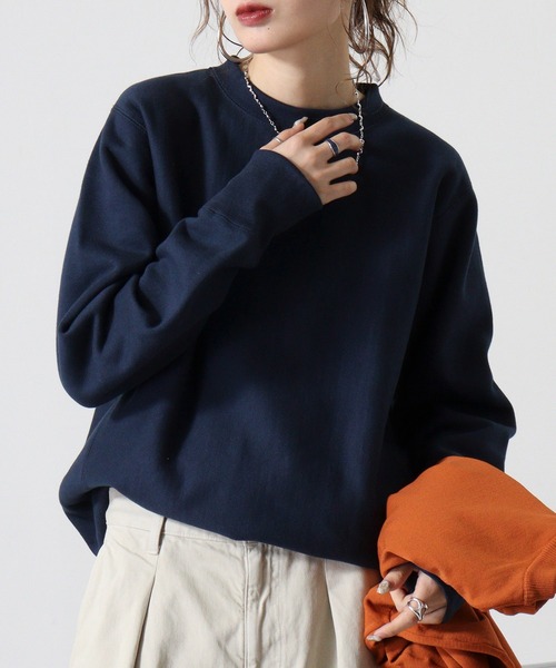 「TRUSS」 スウェットカットソー S ヘザーグレー メンズ_画像4