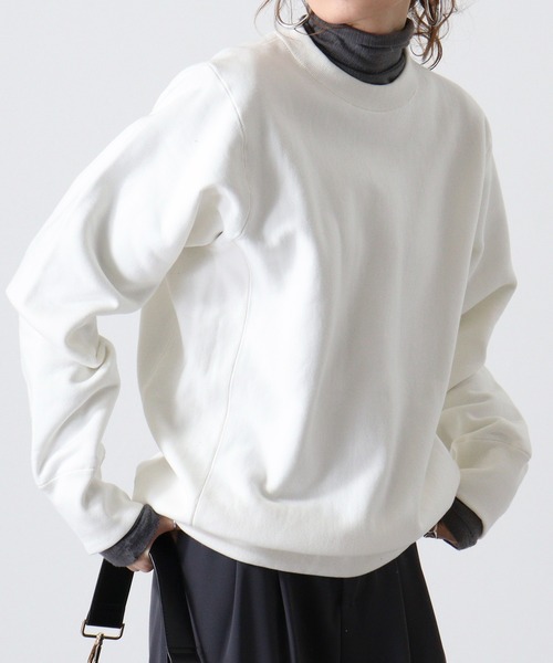 「TRUSS」 スウェットカットソー S ヘザーグレー メンズ_画像9