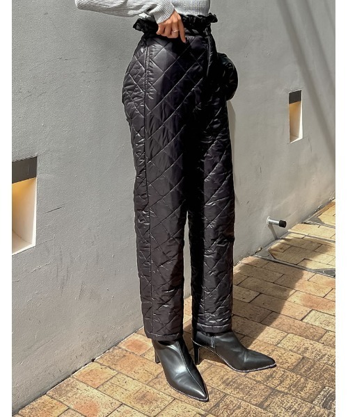 「Re:EDIT」 パンツ MEDIUM アイボリー レディース_画像3