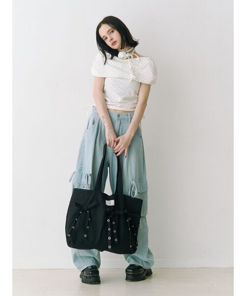jouetie（ジュエティ） トートバッグ 大きめ 「新色追加！」ハトメ