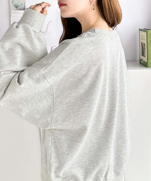 「classicalelf」 スウェットカットソー LARGE ベージュ レディース_画像4