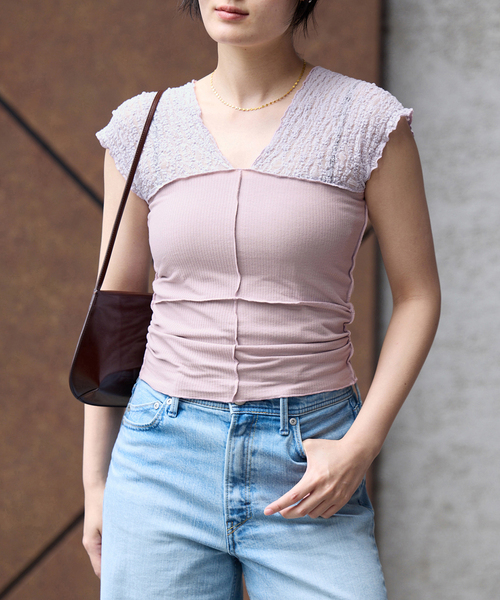 iena baserange Nehruタンクトップ BASERANGE/ベースレンジ NEHRU TANK タンクトップ（Tシャツ
