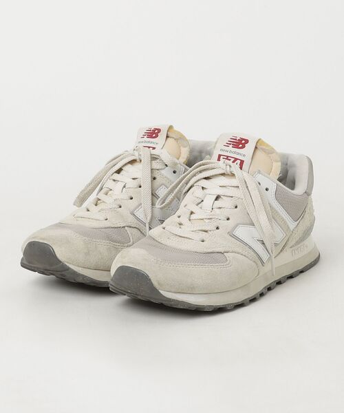 New Balance（ニューバランス） ローカットスニーカー 24.5cm ベージュ 