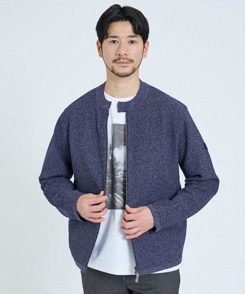 ABAHOUSE GRAY 革ジャン ライダース ハイゲージニット ライダース メンズ レディース ZOZOTOWN Yahoo 店 - 通販 - Yahoo ショッピング