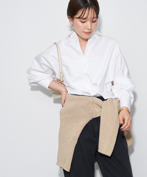 「Plage」 長袖シャツ FREE ブルー レディースの画像