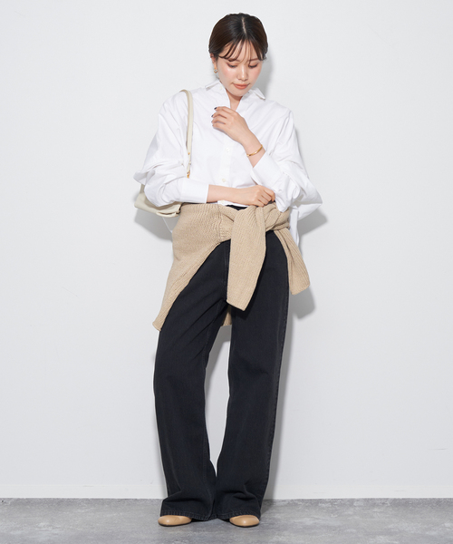 「Plage」 長袖シャツ FREE ブルー レディースの画像