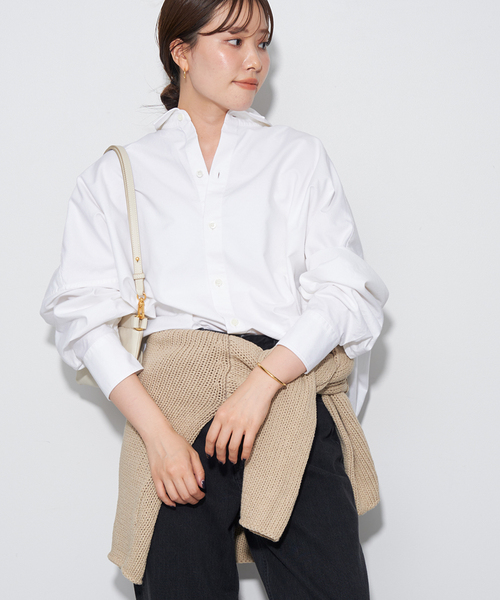 「Plage」 長袖シャツ FREE ブルー レディースの画像