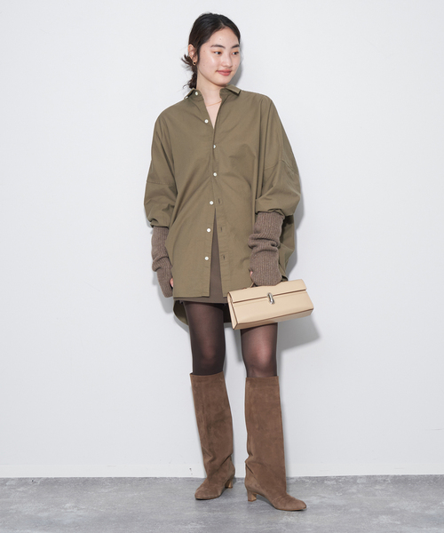 「Plage」 長袖シャツ FREE ブルー レディースの画像