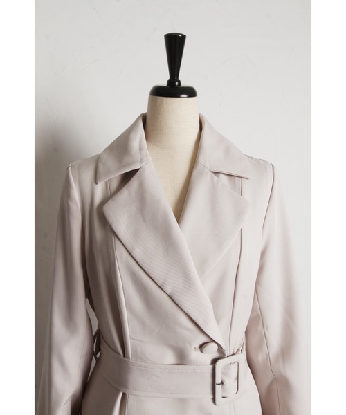 tocco トレンチコート　ベージュ tocco closet（トッコ クローゼット） トレンチコート M ベージュ