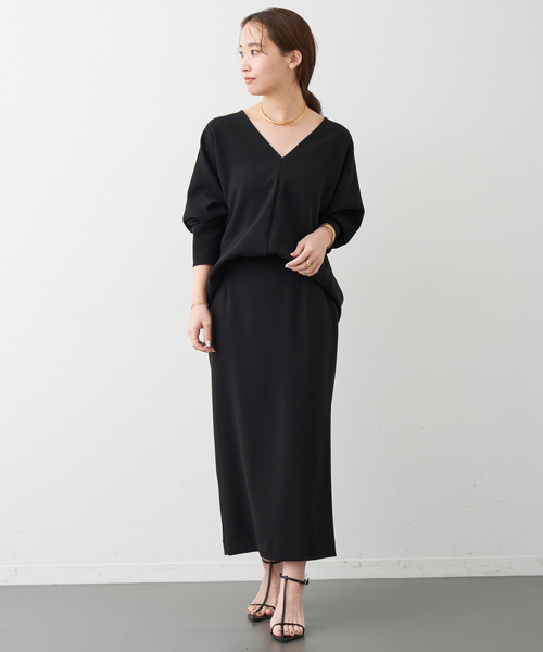 「Deuxieme Classe」 「MUSE de Deuxieme Classe」長袖ブラウス FREE ブラック レディース_画像4