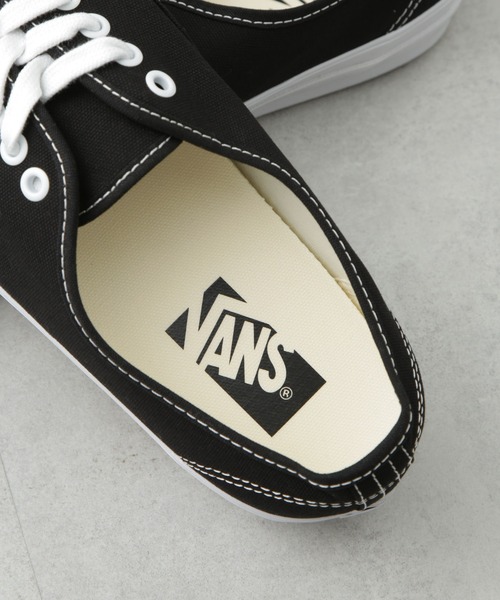 「VANS」 ローカットスニーカー 8 ブラック メンズの画像