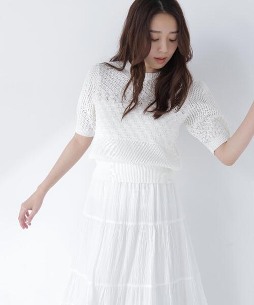 NATURAL BEAUTY BASIC（ナチュラルビューティーベーシック） ニット