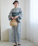 浴衣 有松絞り浴衣3点セット utatane ...の詳細画像2