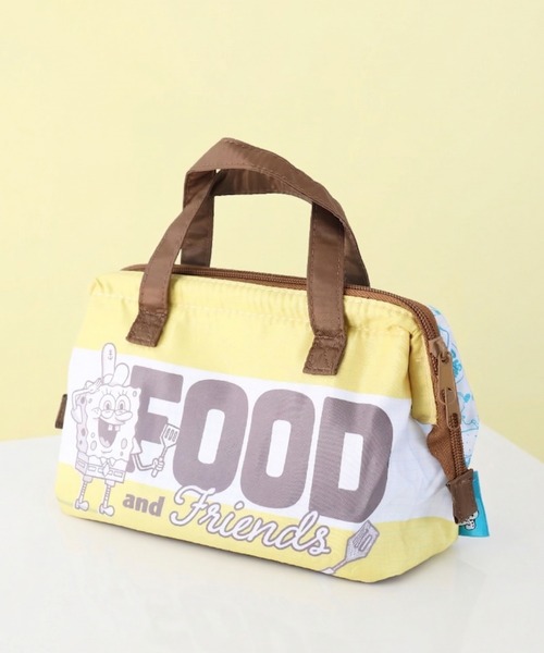 エコバッグ 「SPONGEBOB/スポンジボブ」hungry がま口型ランチバッグ