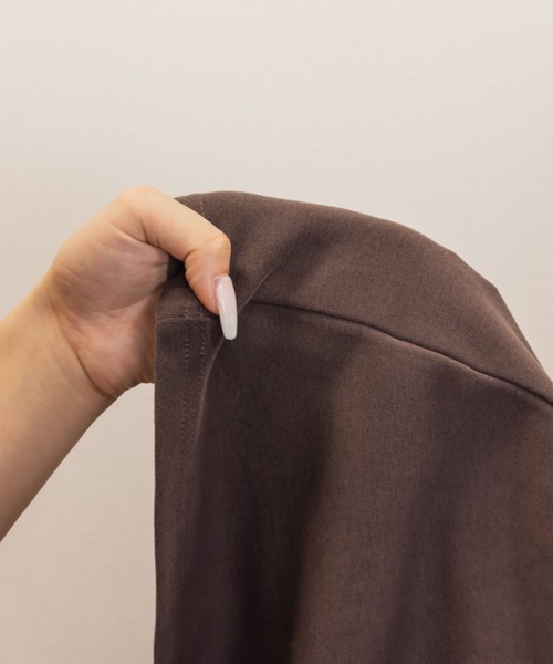 「CLETTE」 長袖ワンピース 3L グレー レディース_画像3