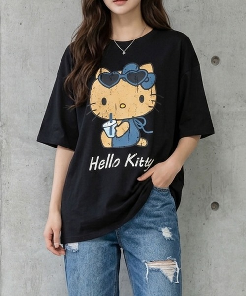 GLAMOROUS JANE（グラマラスジェーン） tシャツ 半袖 HELLO KITTY