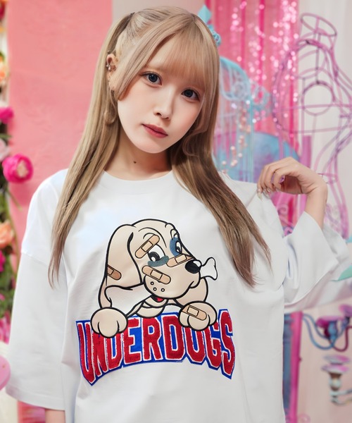 GALFY（ガルフィー） tシャツ 半袖 「別注」GA×GALFY-別注わんわん大学