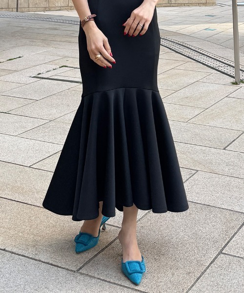 JENNE」 ノースリーブワンピース SMALL ブラック レディース