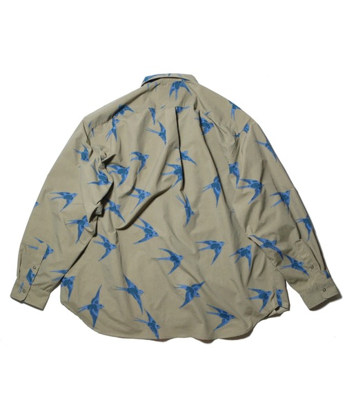 「NATAL DESIGN」 長袖シャツ X-LARGE オリーブ メンズ_画像5