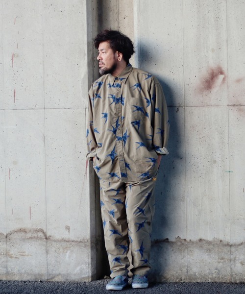「NATAL DESIGN」 長袖シャツ X-LARGE オリーブ メンズ_画像9