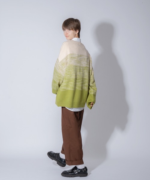 「ONCILY」 チノパンツ MEDIUM ベージュ メンズ_画像9