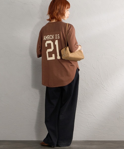 AMERICANA（アメリカーナ） tシャツ 半袖 「WEB限定」「Americana