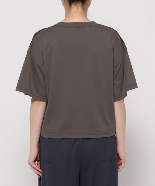 GLOBAL WORK（グローバルワーク） tシャツ 半袖 レース切り替え