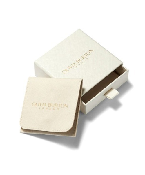 ピアス 「OLIVIA BURTON/オリビアバートン」シグネチャー - チューダー ローズ シルバー スタッド ピアス レディースの画像