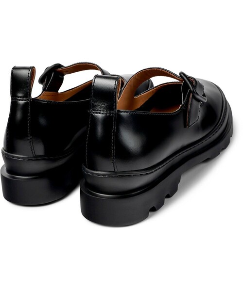 CAMPER カンペール ストラップ フラットシューズ ブラック 24㎝ 美品