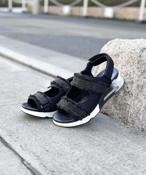 「ASH」 フラットサンダル 35 ブラック レディース_画像3