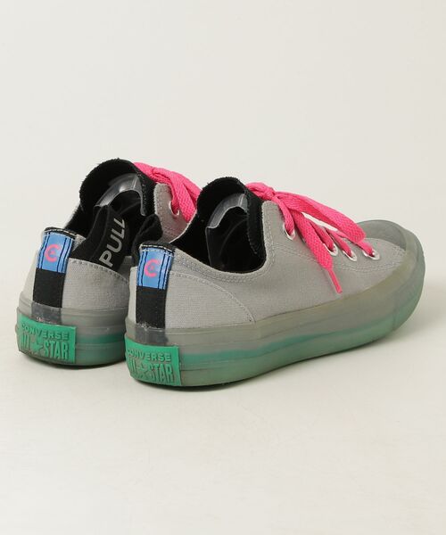 「CONVERSE」 ローカットスニーカー 23cm グレー レディース_画像2