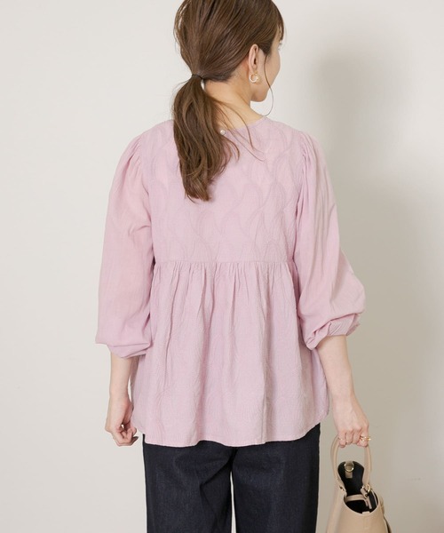 「URBAN RESEARCH Sonny Label」 長袖ブラウス FREE グレー系その他 レディース_画像2