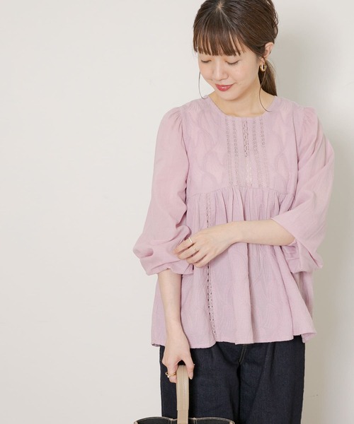 「URBAN RESEARCH Sonny Label」 長袖ブラウス FREE グレー系その他 レディース_画像9